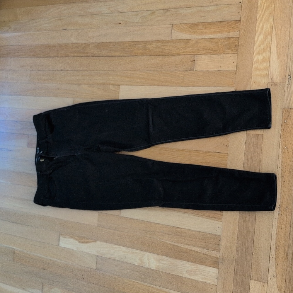 American Eagle Outfitters Black Super Stretch Hi-Rise Jeggings